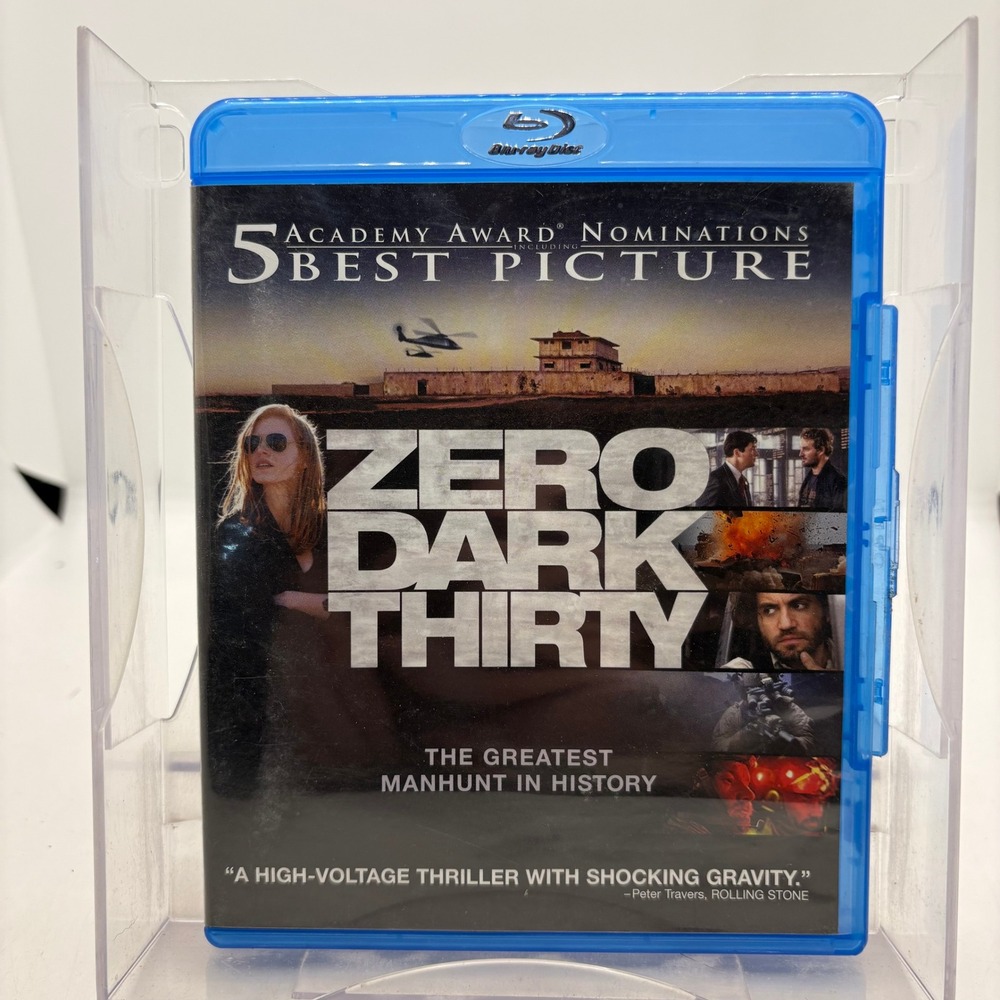 Zero Dark Thirty Blu-ray Movie Jessica Chastain Kathryn Bigelow 41696LIT